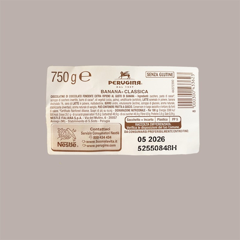 Confezione Cioccolatini Banana Classica Perugina 750 gr [b28d2657]