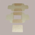 Scatola Carta Avana e Coperchio con Finestra 130x90H45mm 20 Pezzi [1d287d35]