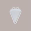 100 Pz Piatto Trancio PIZZA 1/8 Carta Bianca Politenata 20x27cm [03a3f48e]