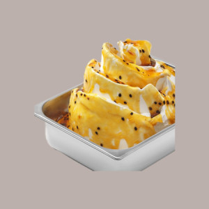 Variegato Fruit Passion Maracuja Salsa ideale per Gelato Yogurt Dolci Leagel 2 Kg