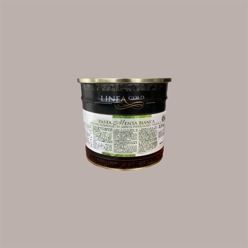 Pasta Concentrata al Gusto Menta Bianca Linea Gold ideale per Gelato Dolci Leagel 3,5 Kg [edfc84c8]