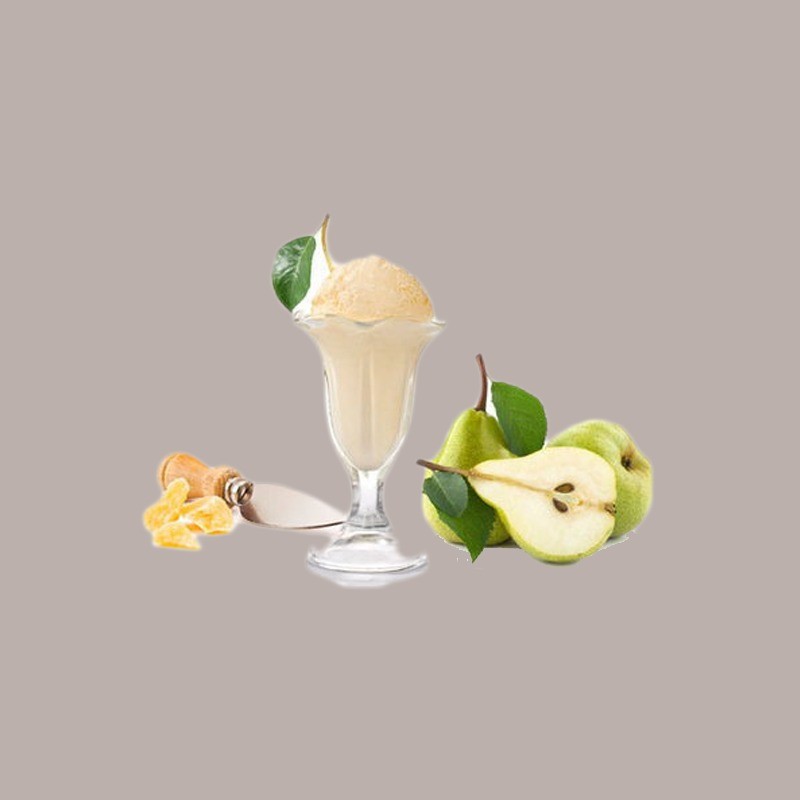 Variegato Pera con Pezzi Salsa per Gelato Yogurt Dolci Dessert Leagel 2 Kg [b1a92299]