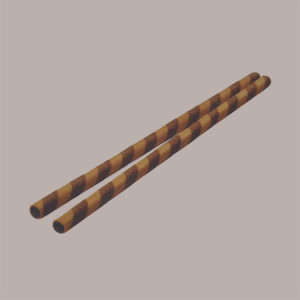 Tubo Ciokkipiùnoir Sigaretta Ripiena con Crema Cioccolato Fondente Bussy 400 gr
