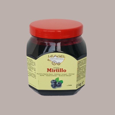 Variegato gusto Mirtillo con Pezzi Salsa per Gelato Yogurt Dessert Leagel 2 Kg [db3c6980]