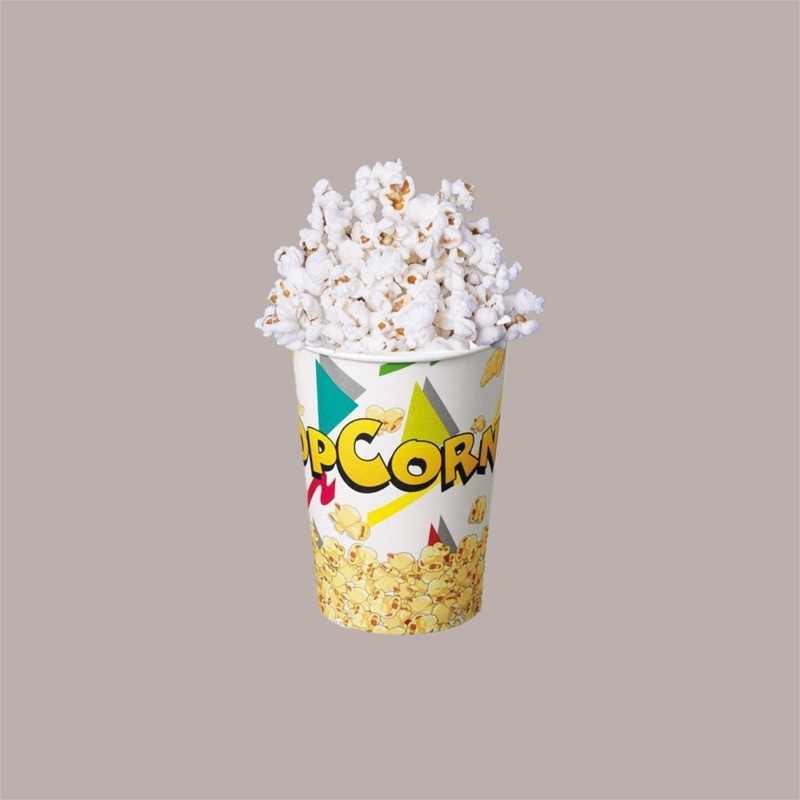 Bicchiere Carta per Popcorn 1050 ml 39 Pezzi [f4e1c3ad]