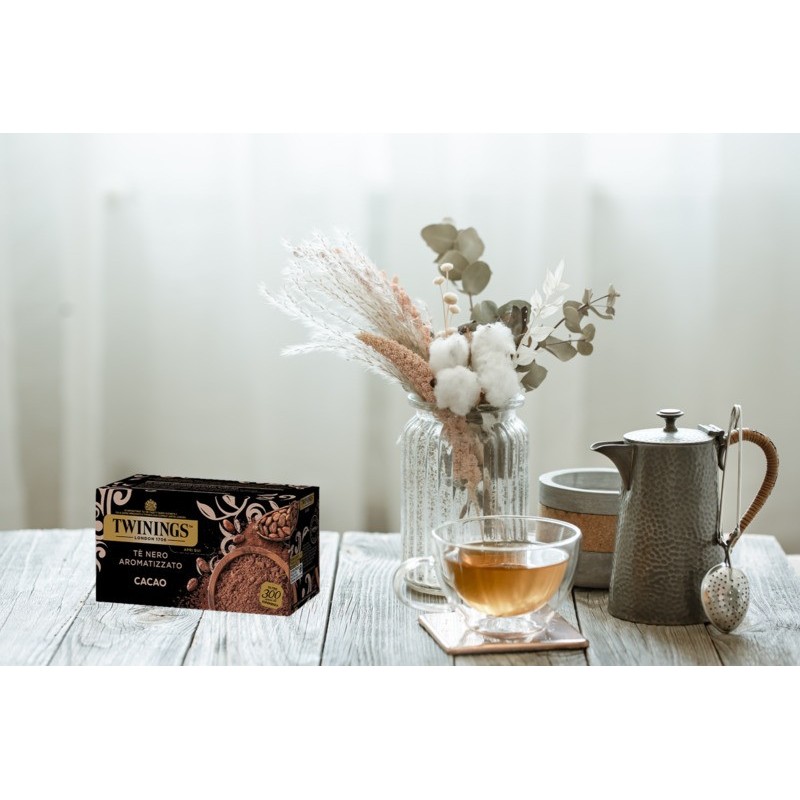 Filtri Bustine Tè Nero Aromatizzato al Cacao TWININGS 20 Filtri [7d14aaaf]