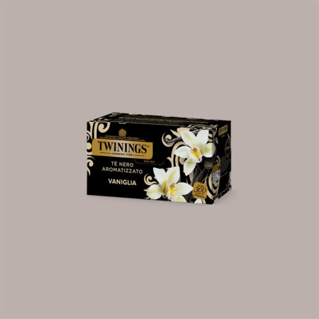 Filtri Bustine Tè Nero Aromatizzato alla Vaniglia TWININGS 20 Filtri [9a5ded7c]