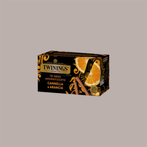 Filtri Bustine Tè Nero Aromatizzato Cannella e Arancia TWININGS 20 Filtri [1df1357d]