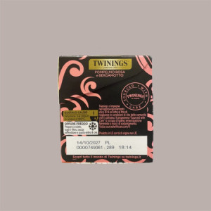 Filtri Bustine Tè Nero Aromatizzato al Pompelmo Rosa e Bergamotto TWININGS 20 Filtri [fa3fde76]