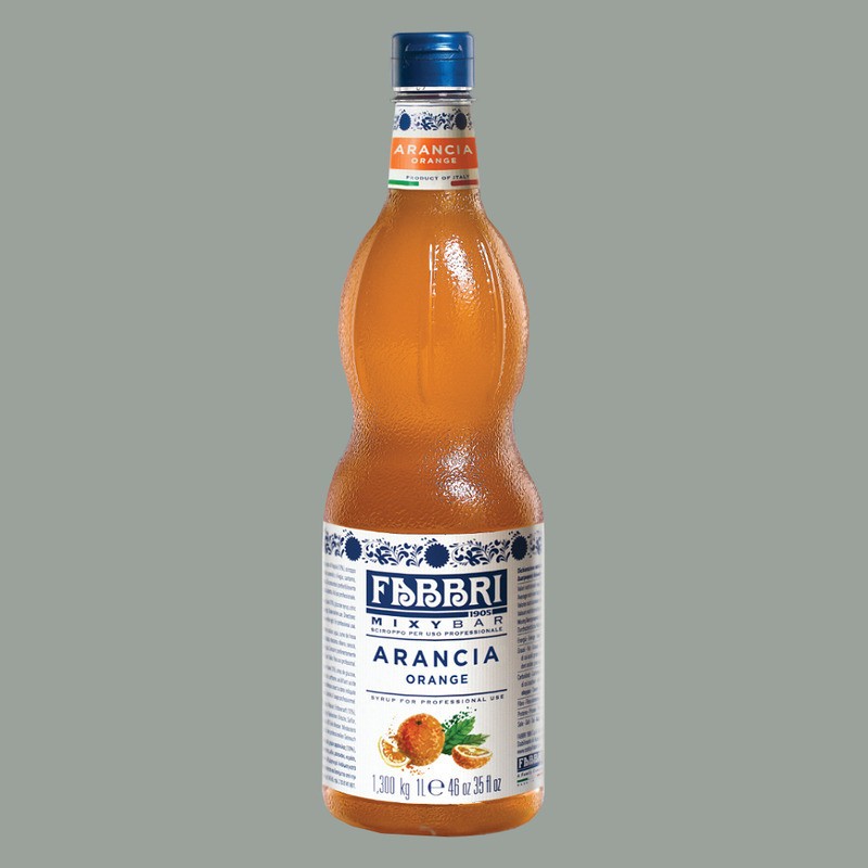 Sciroppo Concentrato per Granita Gusto Arancia Mixybar Fabbri 1,3 Kg [940205a6]