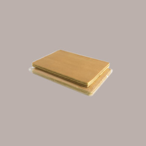 Pan di Spagna Naturale Alto 58x38H5cm, per Pasticceria e Gelateria 2 Confezioni da 1,9 Kg