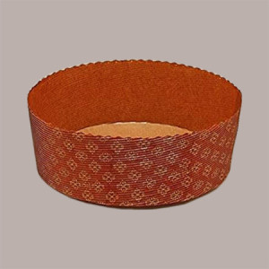 Stampo Forme Cottura in Carta Forno per Panettone Basso da 500 gr Usa e Getta Dm170H55mm 10 pezzi