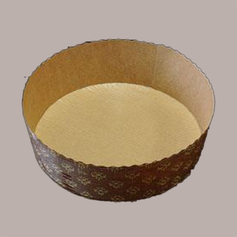 Stampo Forme Cottura in Carta Forno per Panettone Basso da 500 gr Usa e Getta Dm170H55mm 10 pezzi [0fb1875b]