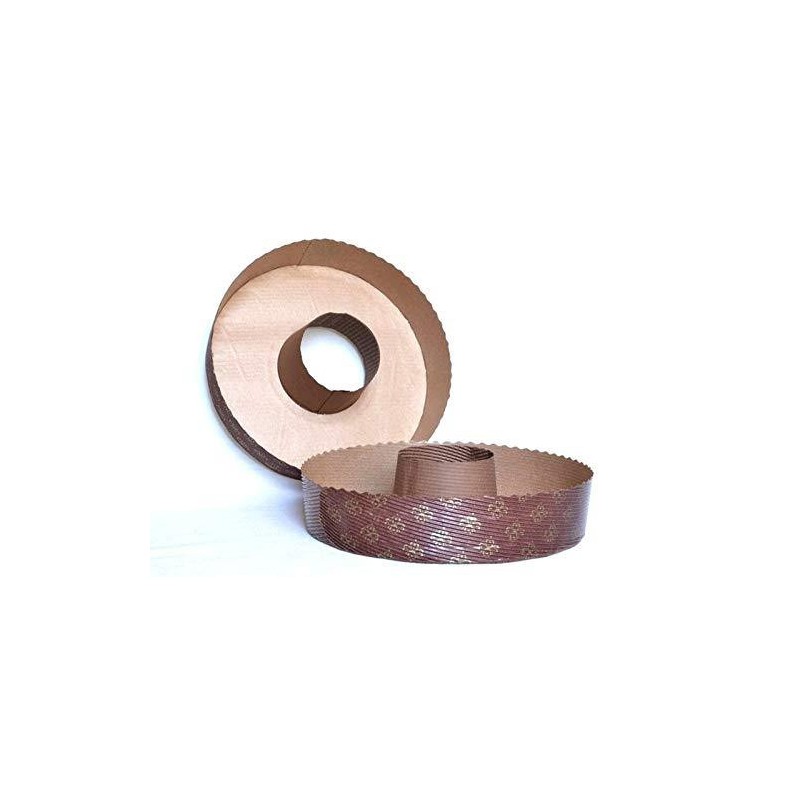 Stampo Forma Cottura in Carta Forno Usa e Getta per Ciambella 350gr Dm185H40mm 10 pezzi [9a7f7937]