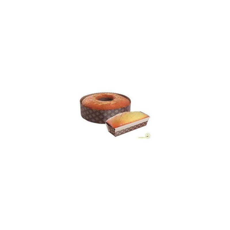 Stampo Forma Cottura in Carta Forno Usa e Getta per Ciambella 350gr Dm185H40mm 10 pezzi [2d62b833]