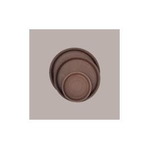 Stampo Forma Cottura Rotonda Dm226H17mm Teglia in Carta Preformata Marrone Usa e Getta Ecos 20 pezzi [2164d411]