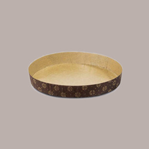 Stampo Forma Cottura Monoporzione Dm100H30mm in Carta Forno Usa e Getta per Tortina 20 pezzi [df85901f]