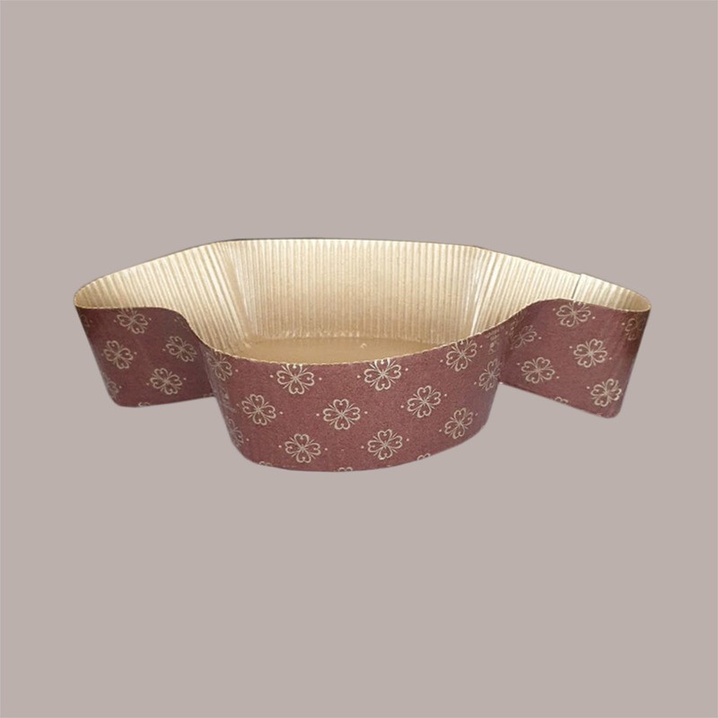 Stampo Forma Cottura piccola Colomba Pasqua da 500 gr in Carta Forno Usa e Getta 255x185H50mm 10 pezzi [ee0c4d74]