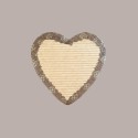 Stampo Forma Cottura in Carta Forno Marrone a Forma di piccolo Cuore da 100 g Usa e Getta 129x135H35mm 20 pezzi [b9d32d60]