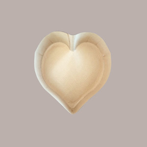 Stampo Forma Cottura in Carta Forno Marrone a Forma di piccolo Cuore da 100 g Usa e Getta 129x135H35mm 20 pezzi [0eceec64]