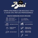 Crema Spalmabile Gusto Baci Perugina Ideale per Farcitura Cornetti Dolci 3 Kg [910dbffa]