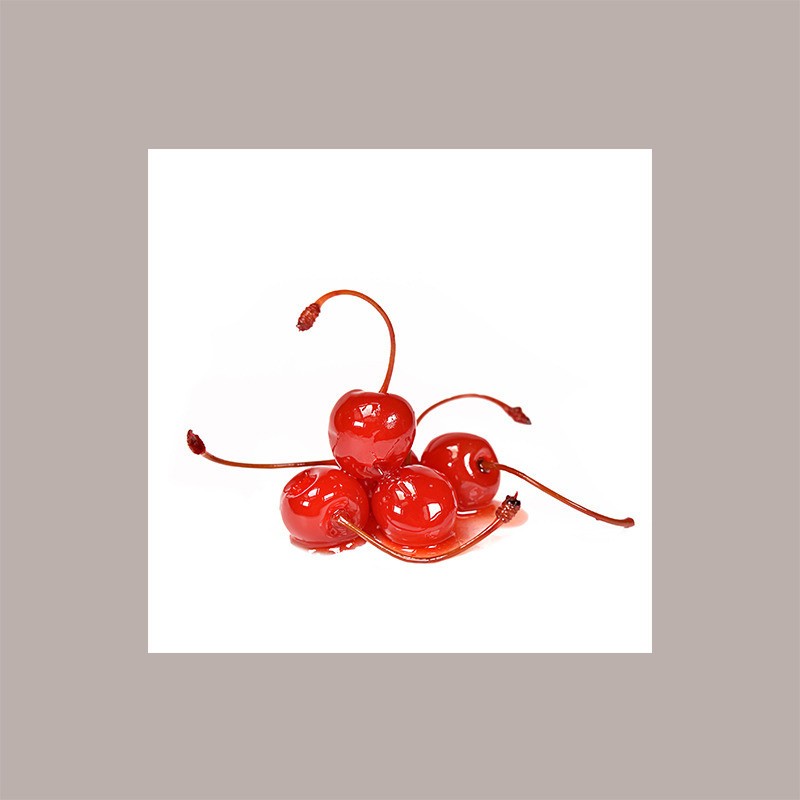 Ciliegie Rosse con Gambo Lungo allo Sciroppo Toschi 1,2 Kg [24b0eff3]