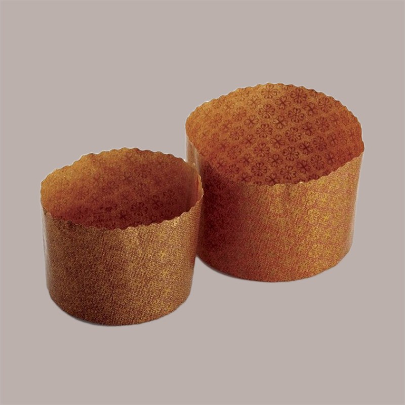 Stampo Forme Cottura in Carta Forno per Panettone Alto da 1,5 Kg Usa e Getta Dm205H135mm 10 pezzi [ac5cce78]