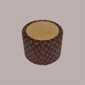Stampo Forma Cottura in Carta Forno Onda Rigida per Panettone Alto 1 Kg Usa e Getta Dm170H110mm 5 pezzi [09aadc78]