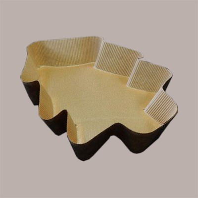 Stampo Forma Cottura in Carta Forno a Forma di Albero da 1 Kg Usa e Getta 312x224H60mm 10 pezzi [077a9812]