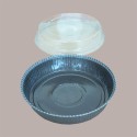 Stampo Forme Cottura Rotonda Dm180H35mm in Carta Forno Antiaderente Optima con Coperchio Dm202H37mm 10 pezzi [49827581]