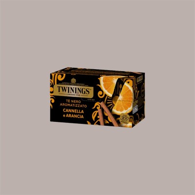 Filtri Bustine Tè Nero Aromatizzato Cannella e Arancia TWININGS 25 Pz [8eb7b89f]