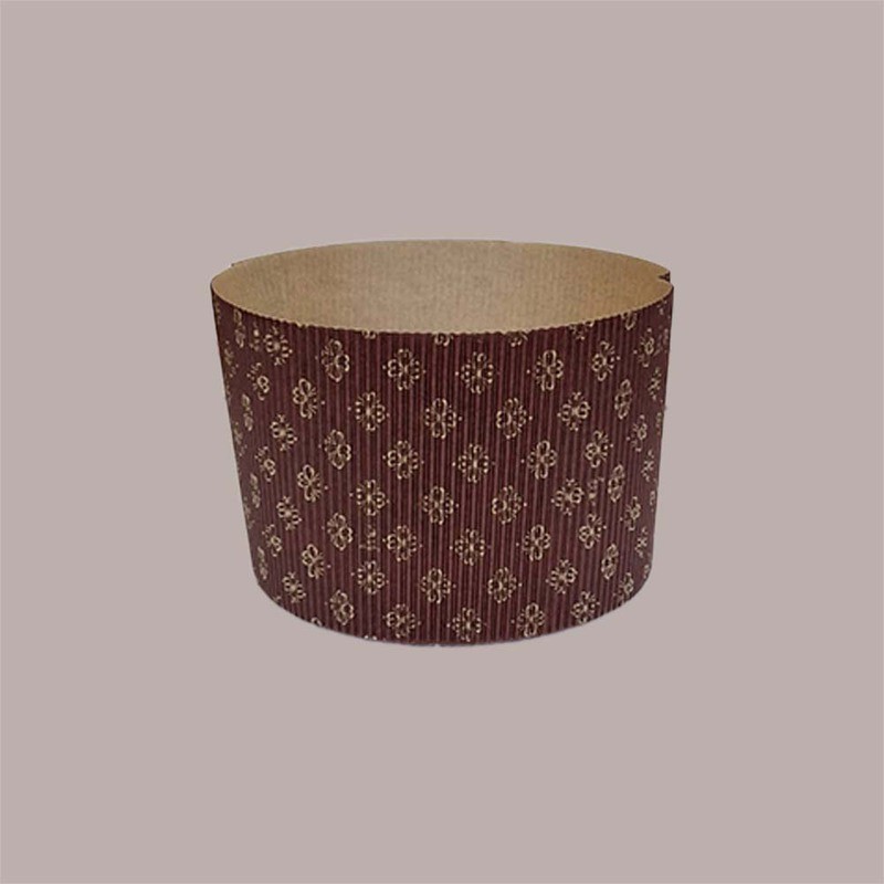 Stampo Forma Cottura in Carta Forno Onda Rigida per Panettone Alto 750 g Usa e Getta Dm155H106mm 5 pezzi [2c1bb7a6]
