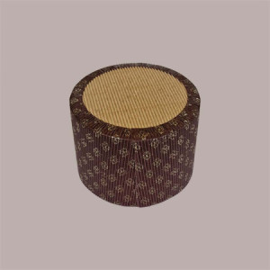 Stampo Forma Cottura in Carta Forno Onda Rigida per Panettone Alto 750 g Usa e Getta Dm155H106mm 5 pezzi [422035af]