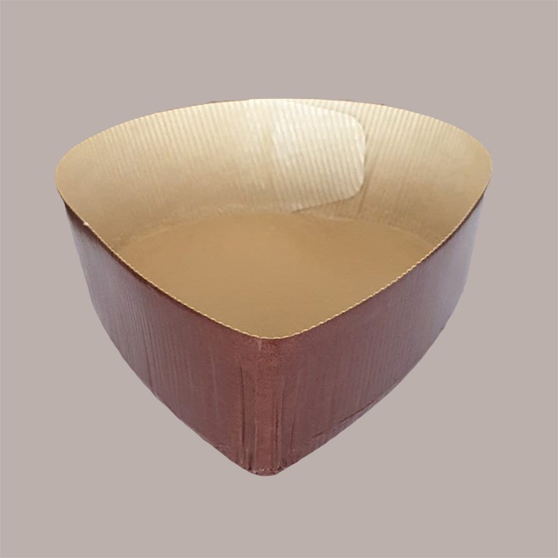 Stampo Forma Cottura in Carta Forno a Forma di Uovo da 750 gr Usa e Getta 177x255H60mm 10 pezzi [af786dec]