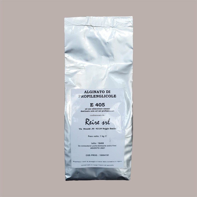 Alginato di Propilenglicole per Gelato Ghiaccioli E405 Reire 1 Kg [c12a34e6]
