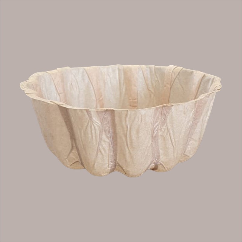 Stampo Cottura Monoporzione Carta Forno Ecrù Ecos Bundt Cake 125g Dm100H40mm 50 pezzi [7496c5eb]