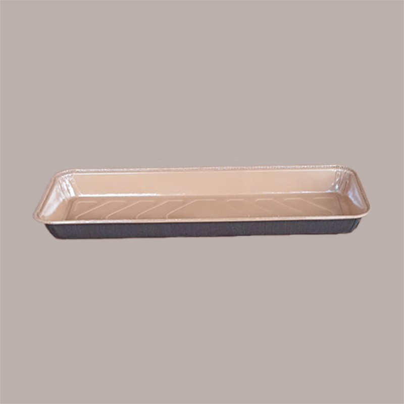 Stampo Forme Cottura Rettangolare 300x102H25mm in Carta Forno Antiaderente Optima 10 pezzi [7c0e759d]