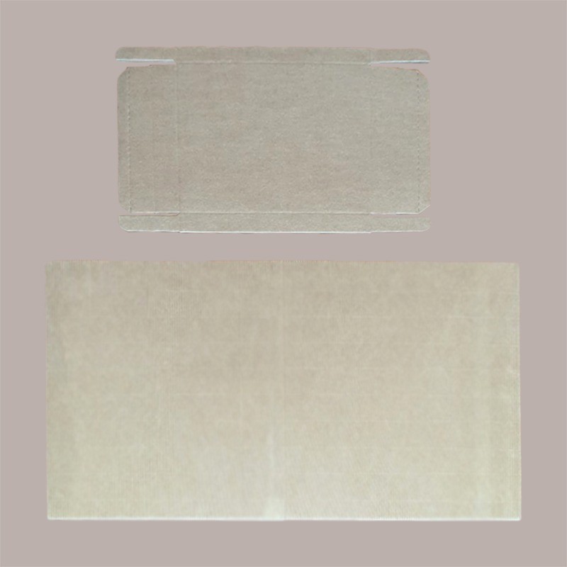 Scatola Baule con Coperchio Carta Liscio Avana 400x400H400 mm [432b5790]