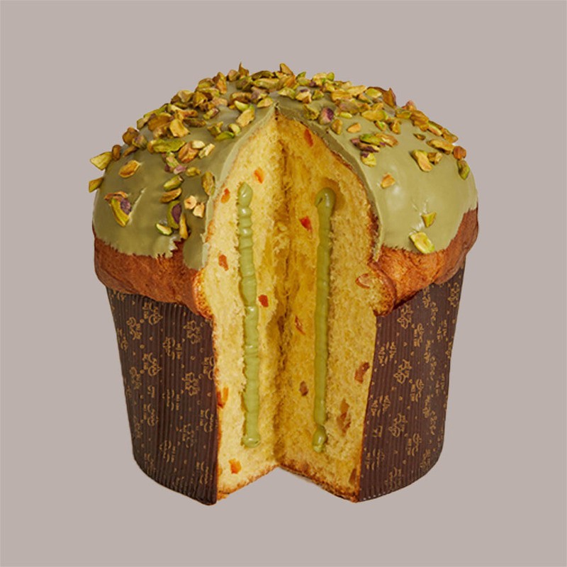 Glassa Copertura Pastrycover al Gusto Pistacchio Ideale per Panettoni e Colombe Leagel 3,5 Kg [aa9baba7]