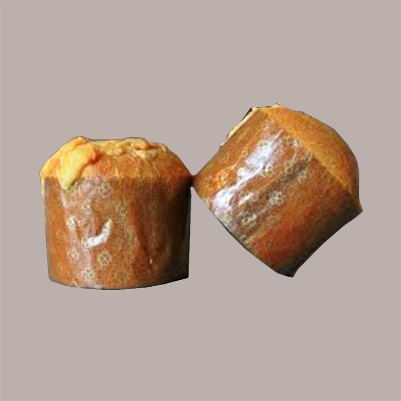 Stampo Forme Cottura in Carta Forno per Panettoncino Alto 100 gr Usa e Getta Dm70H60mm 25 pezzi [3b7808ca]
