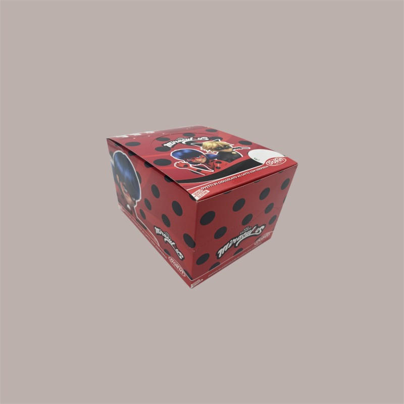 Espositore Ovetto al Cioccolato al Latte 20 gr con Sorpresa Miracolous 24 Pezzi [2d94bf11]