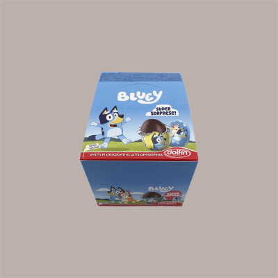 Bluey Ovetto al Cioccolato al Latte 20 gr con Sorpresa Espositore da 24 Pezzi [925ca21e]