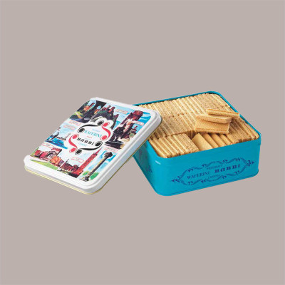 BABBI Waferini Romagna alla Vaniglia e Nocciola, Confezione Regalo in Latta 1250g [3c65e9a8]