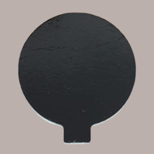 Vassoio Disco Monoporzione Tondo in Cartoncino Oro Nero Usa e Getta Dm10 cm 200 Pezzi [0163c25a]