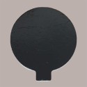 Vassoio Disco Monoporzione Tondo in Cartoncino Oro Nero Usa e Getta Dm10 cm 200 Pezzi [0163c25a]