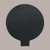 Vassoio Disco Monoporzione Tondo in Cartoncino Oro Nero Usa e Getta Dm8 cm 200 Pezzi [4a168764]