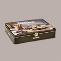 BABBI Babbini Waferini Assortiti, Cioccolatini al Latte e Fondente, Confezione Regalo in Latta da 1000g, 90 Pezzi, 34 [b28c5042]