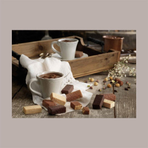 BABBI Bauletto Cesto Millenium Sweet, Specialità Dolciarie Assortite, Waferini Viennesi e Bon Bon, Confezione Regalo [eecdf060]