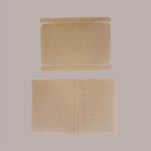 Scatola Baule + Coperchio Carta Avana Liscio 400x400H600 mm 1 pezzo [d2b38cc0]