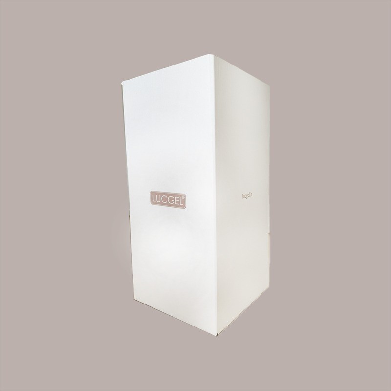 Cestini con Coperchio per Raccolta Differenziata Fondo Bianco 110 Litri 38x38H77 cm 3 pezzi [67888f8c]